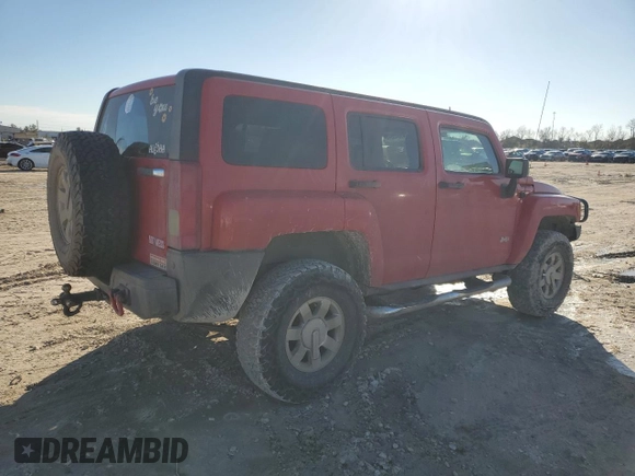 2009 Hummer H3 SUV Luxury with VIN 5GTEN13E598110019, listed as a Copart auction lot 43645845 with 0 mi miles and Clean Title. Bid and sale history available at carsss.com. Image 3.