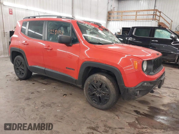 2018 Jeep Renegade Sport z VIN ZACCJBAB0JPH67560, wystawiony jako IAAI lot #42581158 z przebiegiem 68 220 mil mil oraz . Historia ofert i sprzedaży dostępna na DreamBid. Obrazek 1.
