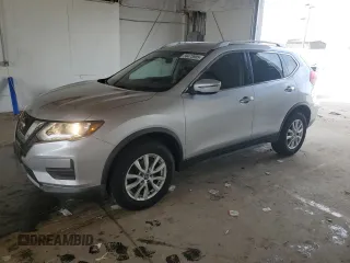 2017 Nissan Rogue S with VIN KNMAT2MV3HP531788, listed as a Copart auction lot 58473905 with 95,700 mi miles and Salvage title. Bid and sale history available at DreamBid. Image 1.