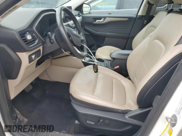 2021 Ford Escape SEL with VIN 1FMCU9H67MUA64853, listed as a Copart auction lot 60093115 with 105,724 mi miles and Clean title. Bid and sale history available at DreamBid. Image 7.