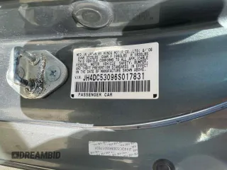 2006 Acura RSX Type S z VIN JH4DC53096S017831, wystawiony jako Copart lot #43852305 z przebiegiem 119 540 mil mil oraz Czysty tytuł • Clean title. Historia ofert i sprzedaży dostępna na DreamBid. Obrazek 10.