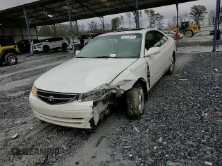 2001 Toyota Solara SE with VIN 2T1CF28P31C490420, listed as a Copart auction lot 42743875 with 282,739 mi miles and Salvage Title. Bid and sale history available at carsss.com. Image 10.