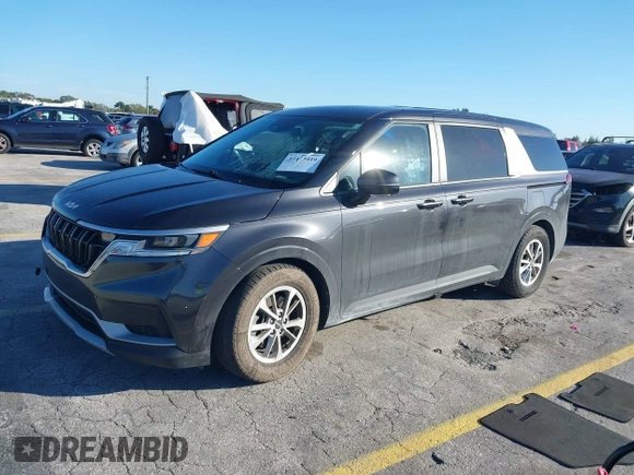 2023 Kia Carnival LX with VIN KNDNB4H3XP6226740, listed as a IAAI auction lot 41425416 with 28,846 mi miles. Bid and sale history available at carsss.com. Image 17.