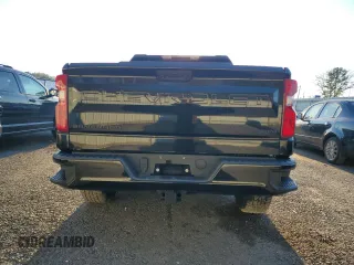 2022 Chevrolet Silverado 1500 Custom with VIN 1GCPDBEK9NZ524775, listed as a Copart auction lot 41422045 with 23,819 mi miles and Salvage Title. Bid and sale history available at carsss.com. Image 6.