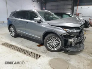 2023 Acura MDX Advance с VIN 5J8YE1H84PL024056, выставлен на аукционе Copart как лот 56536215 с пробегом 19 561 миль миль и Списание • Salvage title. История ставок и продаж доступна на DreamBid. Изображение 4.