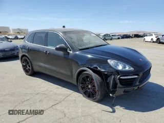 2013 Porsche Cayenne Turbo with VIN WP1AC2A20DLA93158, listed as a Copart auction lot 63091305 with 106,123 mi miles and Clean title. Bid and sale history available at DreamBid. Image 4.