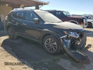 2016 Nissan Rogue SL with VIN 5N1AT2MT5GC867569, listed as a Copart auction lot 47265265 with 101,501 mi miles and Salvage Title. Bid and sale history available at carsss.com. Image 4.