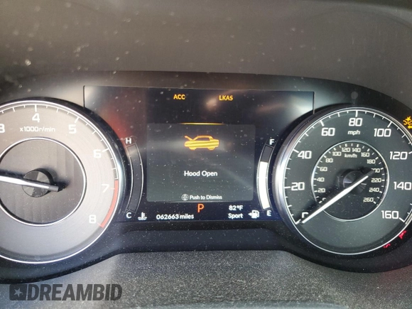 2021 Acura RDX with VIN 5J8TC1H32ML007501, listed as a Copart auction lot 54759135 with 62,663 mi miles and Salvage title. Bid and sale history available at DreamBid. Image 9.