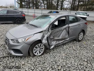 2022 Hyundai Accent SE with VIN 3KPC24A69NE156232, listed as a Copart auction lot 52486335 with 115,873 mi miles and Salvage Title. Bid and sale history available at carsss.com. Image 1.