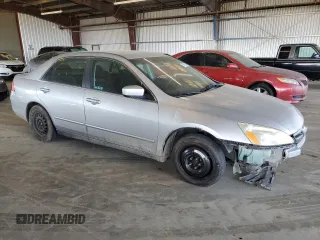 2007 Honda Accord LX with VIN 1HGCM56437A175051, listed as a Copart auction lot 59169215 with 255,162 mi miles and Salvage title. Bid and sale history available at DreamBid. Image 4.