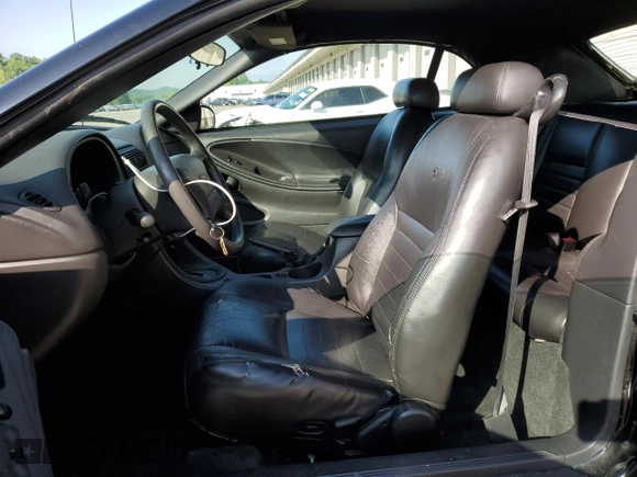 2002 Ford Mustang GT Deluxe with VIN 1FAFP45X02F201213, listed as a Copart auction lot 56493595 with 81,776 mi miles and Salvage title. Bid and sale history available at DreamBid. Image 7.