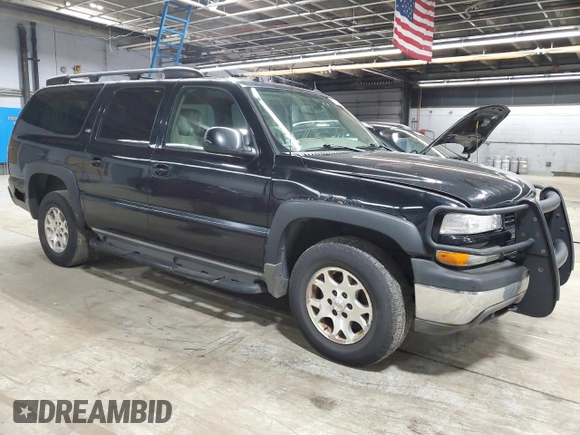 2005 Chevrolet Suburban Z71 with VIN 3GNFK16Z85G199745, listed as a Copart auction lot 53640475 with 290,849 mi miles and Clean Title. Bid and sale history available at carsss.com. Image 4.