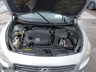 2010 Nissan Maxima 3.5 SV w/Premium Pkg with VIN 1N4AA5AP6AC843054, listed as a IAAI auction lot 41734459 with 194,123 mi miles. Bid and sale history available at carsss.com. Image 10.