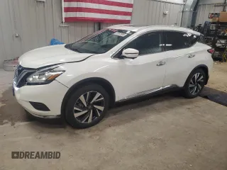 2017 Nissan Murano S z VIN 5N1AZ2MH5HN177143, wystawiony jako Copart lot #52387305 z przebiegiem 51 224 mil mil oraz Szkoda całkowita • Salvage title. Historia ofert i sprzedaży dostępna na DreamBid. Obrazek 1.