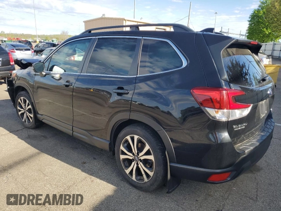 2021 Subaru Forester Limited with VIN JF2SKASC0MH515699, listed as a Copart auction lot 54666195 with Not provided miles and Salvage title. Bid and sale history available at DreamBid. Image 2.