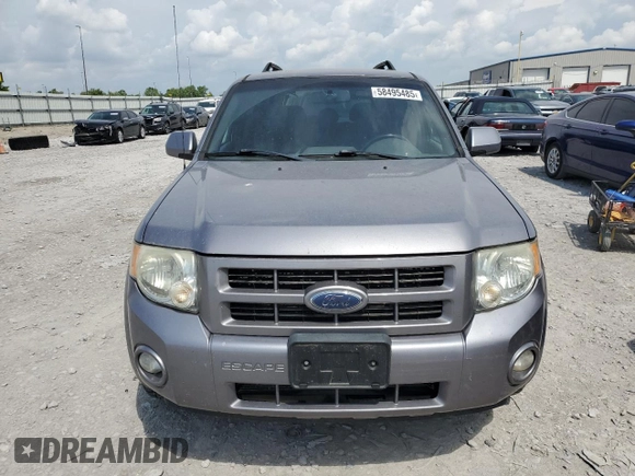 2008 Ford Escape Limited with VIN 1FMCU94108KA44388, listed as a Copart auction lot 58495485 with 246,624 mi miles and Salvage title. Bid and sale history available at DreamBid. Image 5.