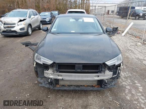 2019 Audi A4 Premium with VIN WAUDNAF45KA108157, listed as a IAAI auction lot 41217412 with 112,369 mi miles and . Bid and sale history available at DreamBid. Image 13.