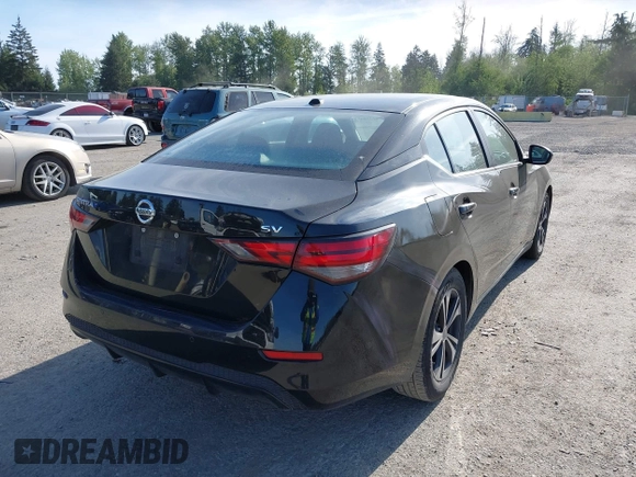2023 Nissan Sentra SV with VIN 3N1AB8CV4PY249960, listed as a IAAI auction lot 42228572 with 43,047 mi miles and . Bid and sale history available at DreamBid. Image 4.