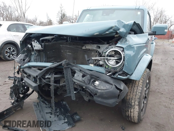 2021 Ford Bronco with VIN 1FMDE5BH4MLA71298, listed as a IAAI auction lot 41120172 with 38,723 mi miles. Bid and sale history available at carsss.com. Image 17.
