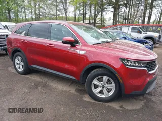 2023 Kia Sorento LX with VIN 5XYRG4LC3PG208328, listed as a IAAI auction lot 42028043 with 60,067 mi miles. Bid and sale history available at carsss.com. Image 1.