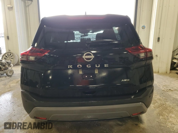 2023 Nissan Rogue S z VIN 5N1BT3AB1PC748956, wystawiony jako Copart lot #47761885 z przebiegiem 43 134 mil mil oraz Czysty tytuł • Clean title. Historia ofert i sprzedaży dostępna na DreamBid. Obrazek 6.