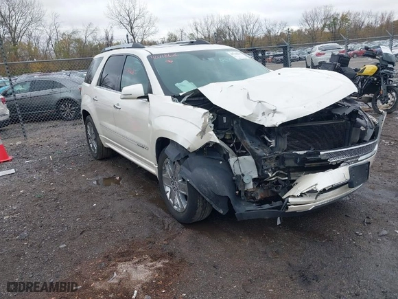 2014 GMC Acadia Denali with VIN 1GKKVTKD2EJ271871, listed as a IAAI auction lot 41699704 with 177,496 mi miles. Bid and sale history available at carsss.com. Image 1.