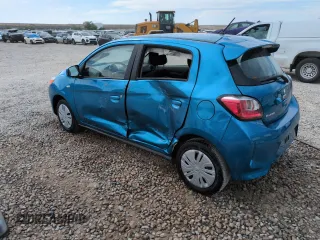 2024 Mitsubishi Mirage ES z VIN ML32AUHJ6RH026405, wystawiony jako Copart lot #59637455 z przebiegiem 8 720 mil mil oraz Szkoda całkowita • Salvage title. Historia ofert i sprzedaży dostępna na DreamBid. Obrazek 2.