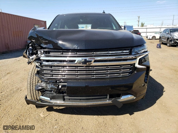 2024 Chevrolet Suburban Premier with VIN 1GNSKFKD3RR330205, listed as a Copart auction lot 72522494 with 776 mi miles and Salvage Title. Bid and sale history available at carsss.com. Image 5.