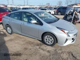 2016 Toyota Prius Two with VIN JTDKBRFU5G3007861, listed as a IAAI auction lot 41763950 with 243,049 mi miles. Bid and sale history available at carsss.com. Image 1.