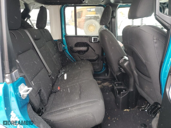 2019 Jeep Wrangler Unlimited Sport with VIN 1C4HJXDG8KW659203, listed as a Copart auction lot 45093855 with 61,934 mi miles and Salvage Title. Bid and sale history available at carsss.com. Image 11.