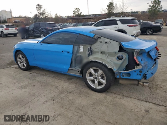 2017 Ford Mustang V6 with VIN 1FA6P8AM0H5262868, listed as a Copart auction lot 50028645 with 81,654 mi miles and Salvage Title. Bid and sale history available at carsss.com. Image 2.