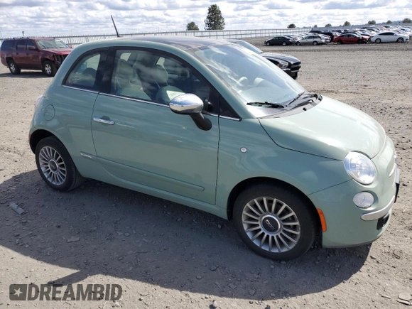 2012 FIAT 500 Lounge z VIN 3C3CFFCR0CT212479, wystawiony jako Copart lot #52833745 z przebiegiem 66 668 mil mil oraz Czysty tytuł • Clean title. Historia ofert i sprzedaży dostępna na DreamBid. Obrazek 4.