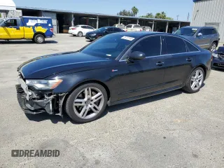 2015 Audi A6 Premium Plus z VIN WAUFGAFCXFN014901, wystawiony jako Copart lot #55737185 z przebiegiem 111 903 mil mil oraz Szkoda całkowita • Salvage title. Historia ofert i sprzedaży dostępna na DreamBid. Obrazek 1.