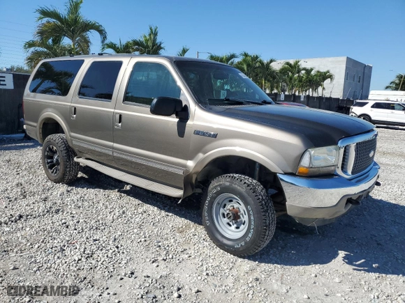 2002 Ford Excursion Limited with VIN 1FMSU43F92ED36803, listed as a Copart auction lot 47034825 with NaN miles and Salvage Title. Bid and sale history available at carsss.com. Image 4.