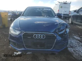 2014 Audi A4 Premium with VIN WAUBFAFL6EA080305, listed as a Copart auction lot 45357845 with 120,508 mi miles and Salvage Title. Bid and sale history available at carsss.com. Image 5.