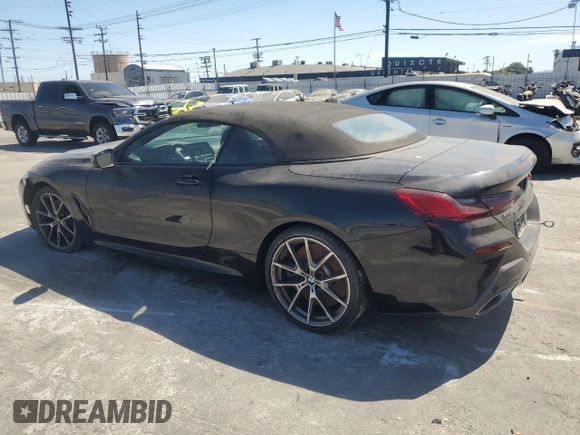 2019 BMW 8 Series M850i xDrive with VIN WBAFY4C5XKBX29838, listed as a Copart auction lot 61364633 with 21,975 mi miles. Bid and sale history available at carsss.com. Image 2.