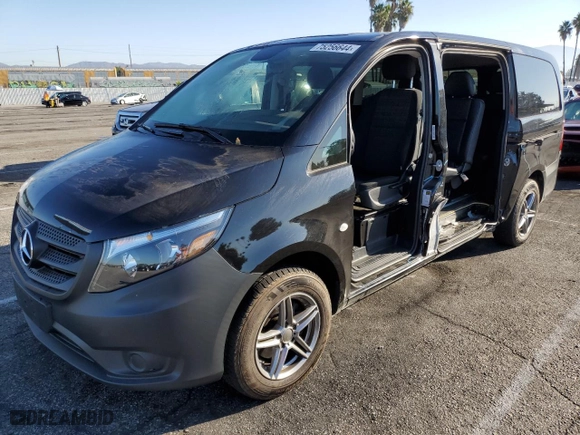 2019 Mercedes-Benz Metris Passenger Van with VIN WD4PG2EE6K3512959, listed as a Copart auction lot 75256644 with NaN miles and Salvage Title. Bid and sale history available at carsss.com. Image 1.