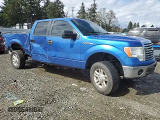 2011 Ford F-150 XL with VIN 1FTFW1EFXBFC68226, listed as a Copart auction lot 52339695 with 207,177 mi miles and Salvage Title. Bid and sale history available at carsss.com. Image 4.