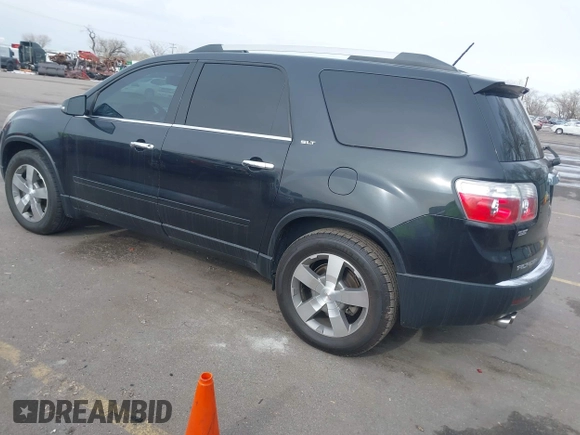 2011 GMC Acadia SLT1 with VIN 1GKKRRED4BJ419789, listed as a IAAI auction lot 41571475 with 167,030 mi miles. Bid and sale history available at carsss.com. Image 3.