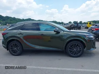 2024 Lexus RX 350 with VIN 2T2BAMBA6RC046837, listed as a IAAI auction lot 42651329 with 9,689 mi miles and . Bid and sale history available at DreamBid. Image 13.