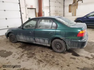 1999 Honda Civic VP with VIN 2HGEJ6611XH594868, listed as a Copart auction lot 45193835 with 180,914 mi miles and Salvage Title. Bid and sale history available at carsss.com. Image 2.