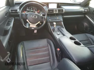 2016 Lexus IS 350 with VIN JTHCE1D23G5012011, listed as a Copart auction lot 49539255 with 103,878 mi miles and Salvage title. Bid and sale history available at DreamBid. Image 8.