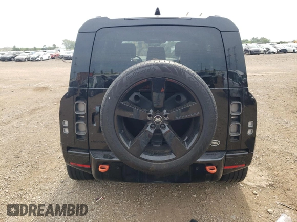2023 Land Rover Defender X с VIN SALEXEEU8P2165523, выставлен на аукционе Copart как лот 65044174 с пробегом 16 560 миль миль и Списание • Salvage title. История ставок и продаж доступна на DreamBid. Изображение 6.