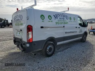 2024 Ford Transit Cargo with VIN 1FTYE1Y85RKA92213, listed as a Copart auction lot 51353935 with 4,645 mi miles and Salvage Title. Bid and sale history available at carsss.com. Image 5.
