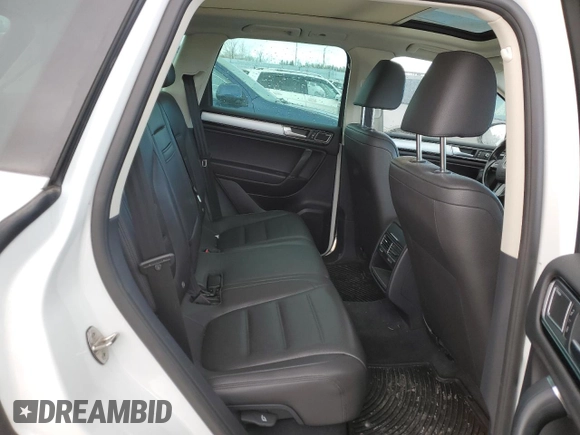2017 Volkswagen Touareg Sport with VIN WVGEF7BP3HD002560, listed as a Copart auction lot 46649865 with 115,704 mi miles and Salvage Title. Bid and sale history available at DreamBid. Image 11.