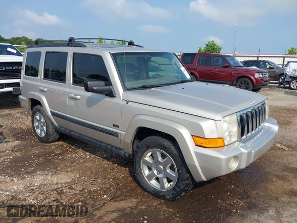 2007 Jeep Commander Sport z VIN 1J8HG48K87C696538, wystawiony jako IAAI lot #39853716 z przebiegiem 226 491 mil mil oraz . Historia ofert i sprzedaży dostępna na DreamBid. Obrazek 1.