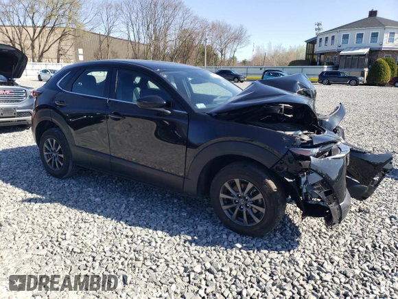2021 Mazda CX-30 S with VIN 3MVDMAAL6MM212732, listed as a Copart auction lot 54178675 with 33,965 mi miles and Salvage Title. Bid and sale history available at DreamBid. Image 4.