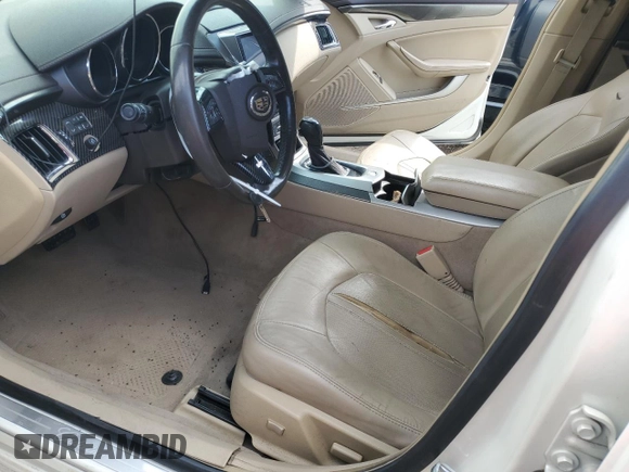 2011 Cadillac CTS Performance with VIN 1G6DJ5EY8B0158893, listed as a Copart auction lot 74089484 with 124,439 mi miles and Salvage Title. Bid and sale history available at carsss.com. Image 7.