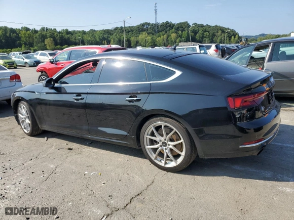 2018 Audi A5 Sportback Premium with VIN WAUANCF58JA013629, listed as a Copart auction lot 67709024 with NaN miles and Salvage Title. Bid and sale history available at carsss.com. Image 2.