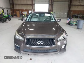 2014 Infiniti Q50 Sport with VIN JN1BV7AR5EM694526, listed as a IAAI auction lot 42782010 with 145,152 mi miles and . Bid and sale history available at DreamBid. Image 12.